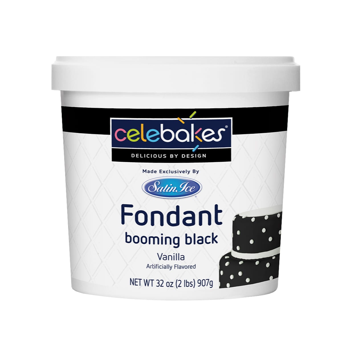Booming Black Fondant - High Quality, Great Tasting Baking Products and  Ingredients, Made By Bakers, for Bakers.