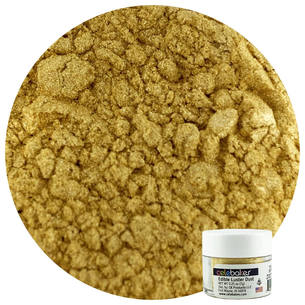 Satin Gold Edible Luster Dust - High Quality, Great Tasting Baking Products  and Ingredients, Made By Bakers, for Bakers.
